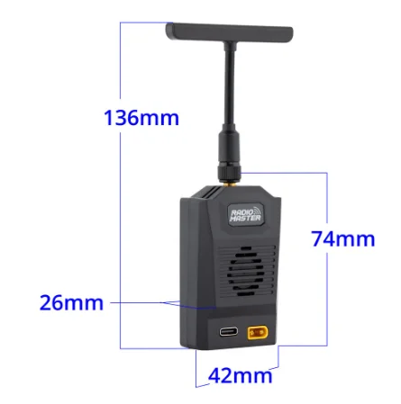 Radiomaster Ranger 2.4Ghz Elrs Module - RadioMaster Ranger Nano – kompletny zestaw